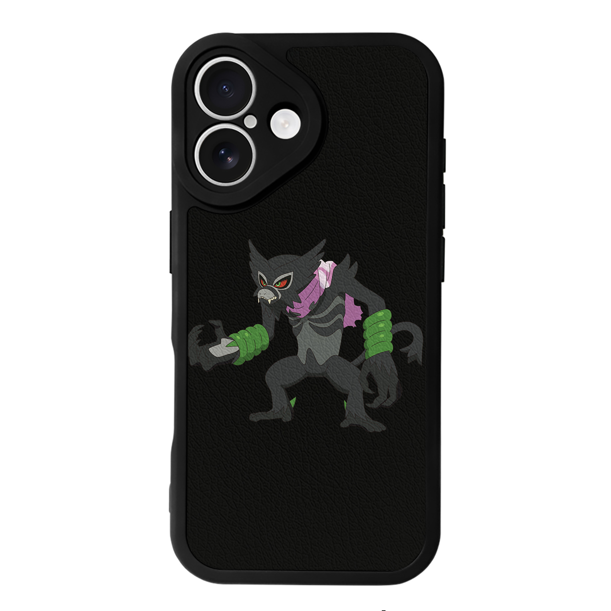 （画像用） ポケットモンスター Pokémon 【iPhone 16シリーズ対応】シリコンスマホケース（レザー調） 材質：シリコン